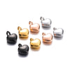 Stainless Steel Small Heart With Pets Paw Urn Necklace Charms for Memorial Ashes Jewelry Keepsake Pendant - Image 3