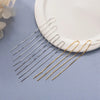 Silver Gold Chain Tassel Stud Earrings for Women Cute Jewelry Minimalist Accessories - Image 3