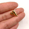 Customizable C Shape 6Pcs/Lot Gold Stainless Steel Hearts Earrings - Image 8