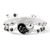 Two-Piece Braided Bracelet Set with Yin-Yang Motif - Image 12