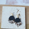Classic Leopard Pattern Black Multi Shapes Dangle Earring Sets Polymer Clay Women's Accessory Gift For Summer - Image 11