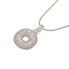 Silver Color Bubble Initial Letters Necklaces 26 Letters Pendants Necklaces for Women Brass CZ Jewelry - Image 17