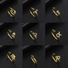 Stainless Steel Zodiac Rings 12 Constellations Open Ring for Women Aries Leo Virgo Gemini Libra Pisces Scorpio Birthday Gifts - Image 1