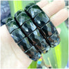 Stone Lapis Lazuli Tiger Eye Agate Morgan Faced Square Elastic Bracelet for Men and Women Charm Jewelry - Image 34