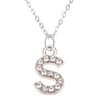 Shining A-Z Letter Pendant Charm Necklace 26 Initial Alphabet Name Clavicle Chain Party Valentine's Day Jewelry Gift - Image 11