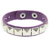 Unique Rivet PU Leather Spiked Studded Bracelet Bangle Gothic Jewelry Rivet Bracelet Punk Cuff Wrap Men Women Metal Wristband - Image 3