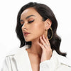 3 Pairs/Set Metal Hoop Earrings Set 20/30/40mm Big Round Circle Earrings For Women Gold Silver Plated Jewelry - Image 4