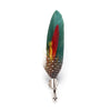 Colorful Feather Brooch Lapel Pin Handmade Men Women Novelty Brooches Lapel Pins Dress Suit Accessory Gift - Image 14