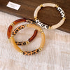 Square-Spliced Bead Bangle with Elastic Cord and Multiple Designs - Image 7