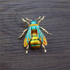 Enamel Bumblebee Brooches Women Alloy Yellow Bee Insect Brooch holiday Gift Broche Banquet Pins - Image 5