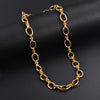 1 Piece Women Mens Stainless Steel Handmade Oval Chain Necklace Bracelet Big Chain Necklace Punk Heavy Jewelry - Image 7