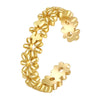 Gold Toe Rings for Women Open Toe Rings Adjustable Hug CZ Toe Ring Summer Beach Foot Jewelry - Image 8