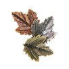 Brooches Metal Women Girls Charm Collar Lapel Brooch Pins Jewelry Party Garment Accessories Vintage Maple Leaf - Image 2
