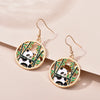 Cute Animal Drop Dangle Earrings For Women Girls Cat Rabbit Koi Dragon Colorful Enamel Golor Color Earrings - Image 38