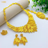 Aniid Dubai Jewelry Sets For Women African Gold Color Big Pendant Necklace Sets Indian Arab Wedding Bridal Gifts - Image 5