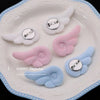 5/1Pairs Small Angel Wings Brooch Japanese Plush Angel Wings Brooch Badge Sweet Pin Doll Cosplay Y2K Fluffy Angel Wing Bag Decor - Image 6