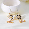 Cute Halloween Resin Pumpkin Ghost Star Dangle Earrings for Women Spooky Asymmetrical Charm Earrings Party Cosplay Jewelry Gift - Image 6