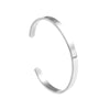 Punk Simple Silver Color Twisted Mobius Cuff Bangles Infinite Loop Bracelet Men\'s Casual Party Jewelry Gift - Image 31
