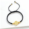 Selling St. Benedict Red Black Rope Braided Bracelet Gold Plated Protection Religious Jewelry for Men Women Party Gift - Image 7