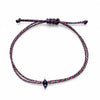 W Multicolor Crystal Braided Rope Bracelet For Women Gemstone Charms Adjustable Thread Bangle Bohemian Beach Ladies Jewelry - Image 11