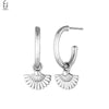 Silver Needle Vintage Shell Pendant Hoop Earrings Women's Pearl Conch Gold Earrings Jewelry Gifts - Image 17