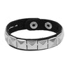 Unique Rivet PU Leather Spiked Studded Bracelet Bangle Gothic Jewelry Rivet Bracelet Punk Cuff Wrap Men Women Metal Wristband - Image 7