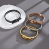Belt Buckle Wrist Strap Bracelet for Women Adjustable Bracelets Stainless Steel Jewelry for Women Gift for Girlfriend - Image 3