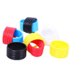10PCS Silicone Tennis Racquet Grip Rings Racket Bands Non Slip Racket Rubber Bands for Badminton Squash Baseball Bat Handle - Image 1