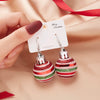 Merry Christmas Resin Sequin Bulb Christmas Earrings For Women Snowflake Star Ball Dangle Earring Year Festival Jewelry Gift - Image 9