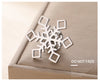 Stainless Steel Snowflake Brooch Pin in Gold-Tone or Silver-Tone - Image 22