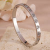 Yupsk 1/3pcs Sliver Color Sparkling Zircon Rhinestone Heart Tennis Bracelets Stainless Steel Bangles Jewelry - Image 10