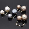 Imitation Pearl Double Head Brooch Pin Waist Clip Set - Image 31