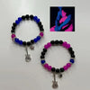 2Pcs/set Couple Beads Bracelet Tv Matching Bracelets Who Really Cares Album Inspired Bracelets Friends Jewelry Gift - Image 1