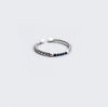 Silver Snake Pattern Colorful Zircon Adjustable Rings For Women Engagement Accessories - Image 8