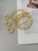 Adjustable Tila Bead Bracelet with Metal Chain and Multiple Color Patterns - Image 6