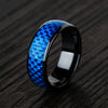 Inlay Blue or Black Carbon Fiber for Men Women 7mm Ceramic Finger Ring,Gen2 Rewritable 13.56mHz Uid 1K Smart Jewerly Ring - Image 4