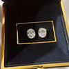Oval Zirconia Ear Stud Female Daily Jewelry Simple Style Accessories for Women Stylish Lady Engagement Earrings - Image 3