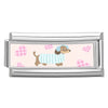 Women's Gift Cute Rabbit Cat Dogs Italian Charms Links Beads Fit 9mm Stainless Steel Modular Bracelet Jewelry - Image 12