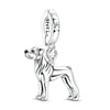 Silver Dog Charms French Bulldog Poodle German Shepherd Beagle Dachshund Pendants Fit Bracelets DIYJewelry Gift - Image 16