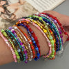 Colorful Glass Bead Choker Necklace with Irregular Shapes - Image 16