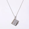 Stainless Steel Couple Book Pendant Necklace Titanium Steel Love Opening and Closing Book Women's Sweater Chain - Image 7