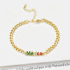 Venezuela Colombia Mexico Flag Cuban Chain Bracelet for Women Men Enamel Country Map Heart Charm Bracelet Patriotic Jewelry Gift - Image 22