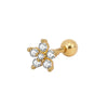 Stainless Steel Mini Stud Earring with Stone Accent for Helix and Cartilage Piercings - Image 6