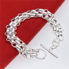 silver bracelet TO ring bracelet women engagement jewelry gift - Image 3