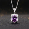 Geometric Cubic Zirconia Pendant Necklace for Women Temperament Female Wedding Neck Accessory Party Jewelry - Image 34