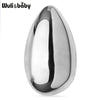 Stainless Steel Egg Brooches For Women Unisex 2-color Beautiful Geometric Party Office Brooch Pins Gifts - Image 3