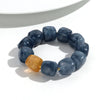 Acrylic Geometric Bead Bracelet with Elastic Stretch Fit - Image 33
