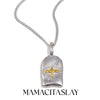 316L Stainless Steel Mixed Colour Asymmetrical Necklace Gold Plated Jewelry Women's Unique Necklace - Image 9