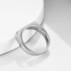 4MM cast, simple and versatile temperament small strip smooth stainless steel ring - Image 6
