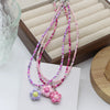 Beaded Daisy Choker Necklace Colorful Y2K Style - Image 6